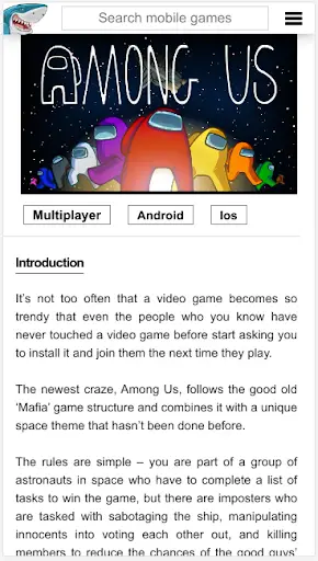 Android Shark - Trusted Mobile Game Reviews screenshot 2