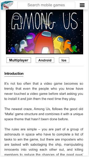 Android Shark - Trusted Mobile Game Reviews screenshot 2