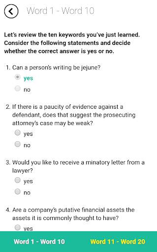 Verbal Advantage - Level 10 screenshot 4