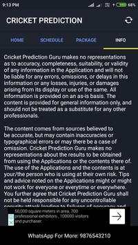 MSL Cricket Prediction screenshot 4