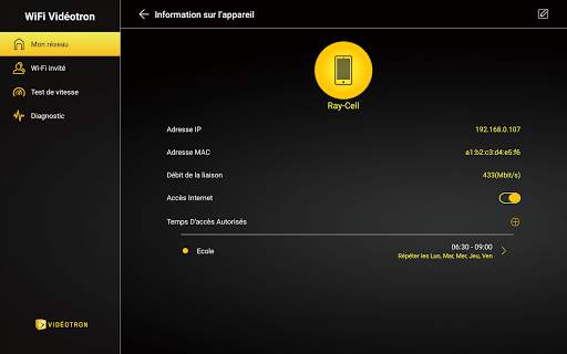 WiFi Vidéotron screenshot 18