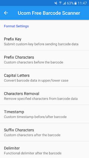 Ucom Free Barcode Scanner скриншот 6