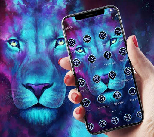 Dark Cyan Legend Lion Theme screenshot 5