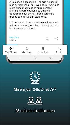 upday news for Samsung screenshot 2