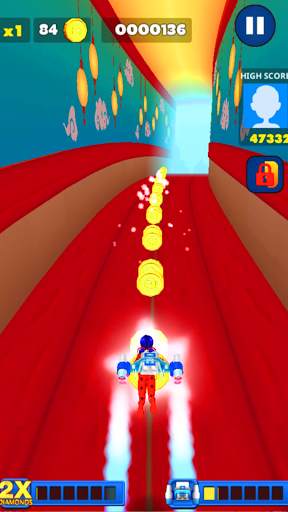 Subway Lady City Run Dash screenshot 2