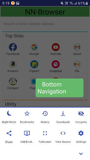 Cybill Browser-Fast And Secure screenshot 5