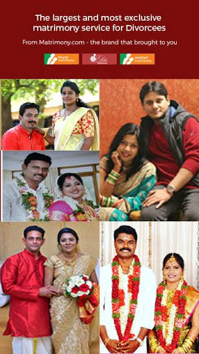 Divorcee Matrimony - Exclusive Second Marriage App screenshot 1