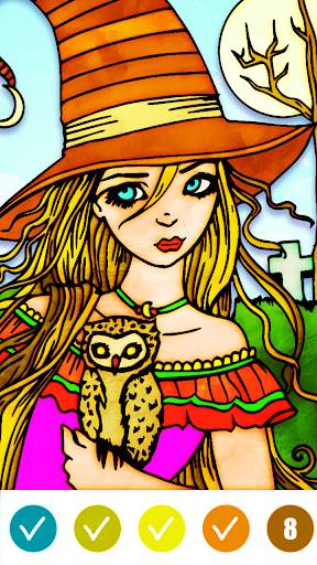 Tap Color : Color By Number Art Coloring Games screenshot 1