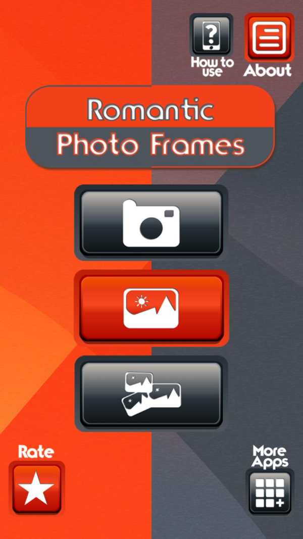 Romantic Photo Frames screenshot 1
