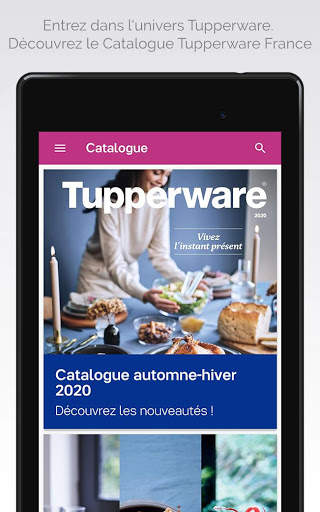 Catalogue Tupperware screenshot 1