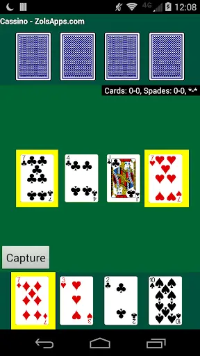 Cassino Card Game screenshot 4