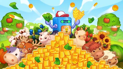 Mega Farm — Idle Tycoon Clicker & Merge Simulator screenshot 4