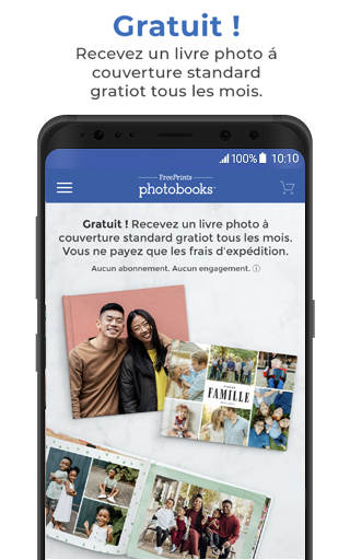 FreePrints Photobooks – Livres photo gratuits screenshot 1
