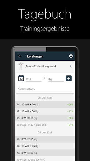 Fitnesstrainer FitProSport screenshot 5