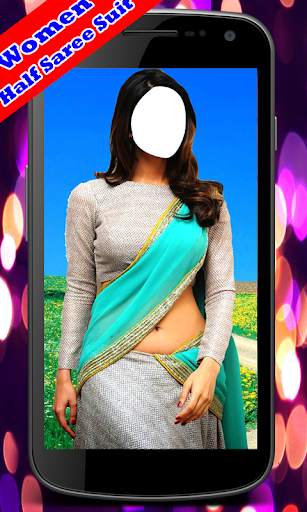 Women Half Saree Suit New screenshot 2