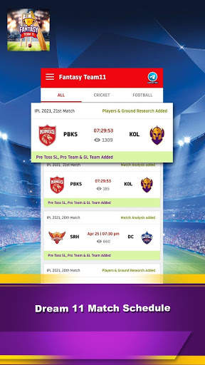 Fantasy™11 -Dream11 Prediction screenshot 1