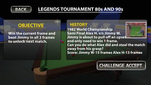 Snooker Knockout Tournament screenshot 2