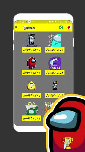 Among Us - Stickers WA screenshot 3