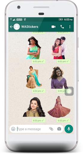 Kajal Aggarwal Stickers 4 WhatsApp screenshot 8