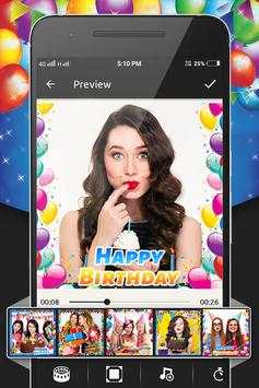 Birthday Video Maker With Music screenshot 8