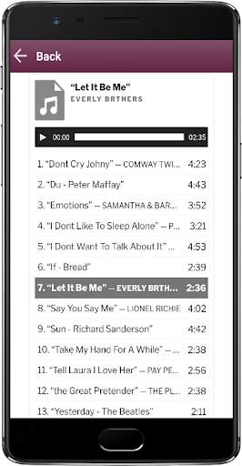 Love Songs 80s 90s screenshot 5