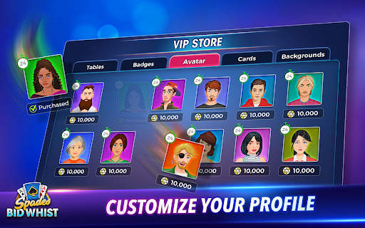 Bid Whist Classic: Spades Game screenshot 15