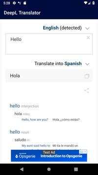 DeepL - Best machine translator (Deep Learning) скриншот 1