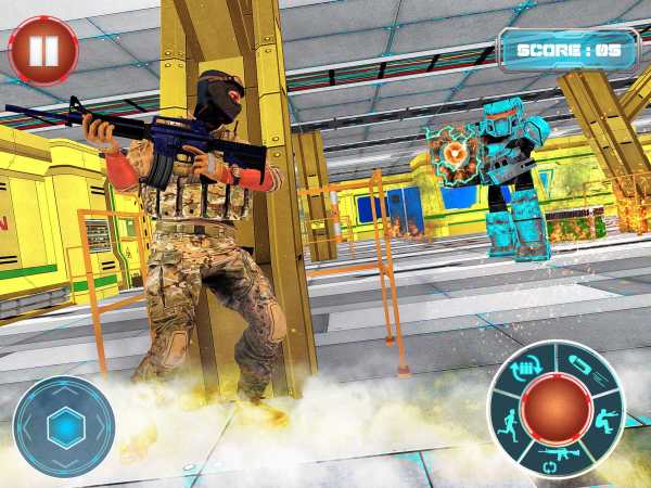 Robots War Space Clash Mission screenshot 7