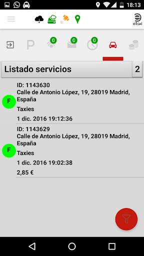 eTaxi (Taxista) screenshot 8
