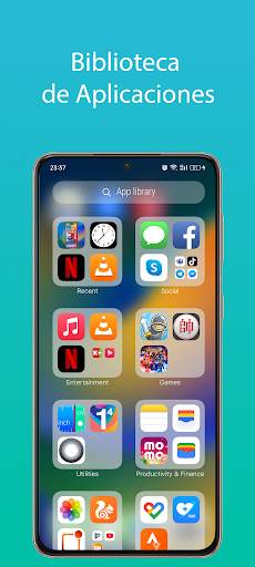 iOS 17 Launcher - Bloqueo Apps screenshot 5