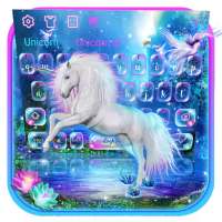 White Magic Unicorn Keyboard on 9Apps