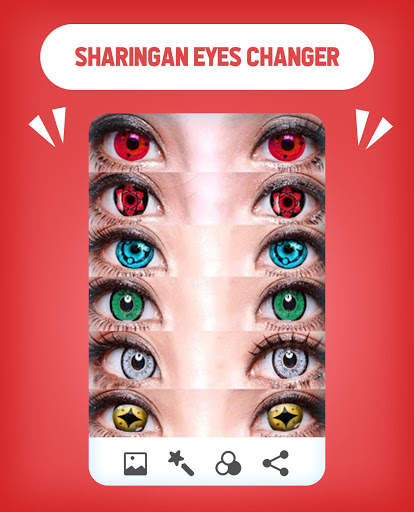 Sharingan Eyes Changer - Sharingan Camera Effect screenshot 1