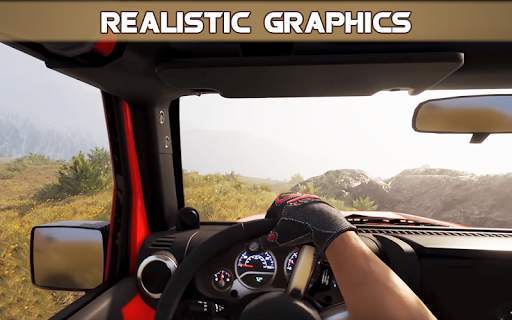 4x4 Jeep Simulation Offroad Cruiser Driving Game screenshot 3