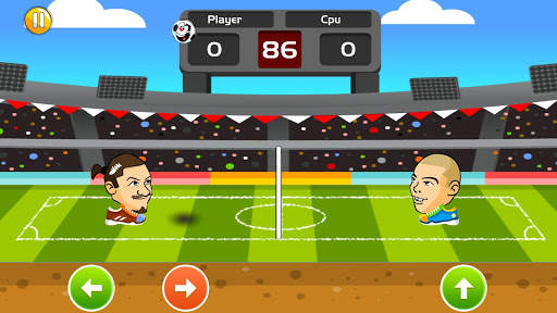 Funny Head Soccer screenshot 2