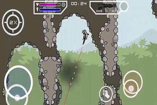 Trick Doodle Army 3 Mini Militia screenshot 2