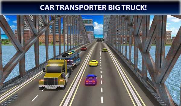 Limousine Car Transport Truck 3D Transporter Games screenshot 17