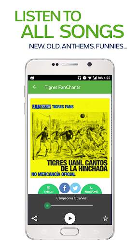 FanChants: Tigres Fans Songs & Chants screenshot 2