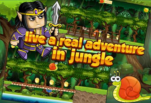 snail runner bob jungle 3 تصوير الشاشة