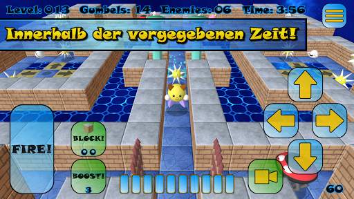 Gumbelmon: 3D Labyrinth Classic Arcade Maze Run screenshot 4
