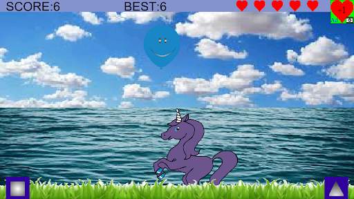 Unicorn and balloons screenshot 4
