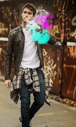 Smoke Effect On Photo screenshot 2