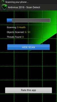 Antivirus 2016 - Scan&Detect screenshot 2