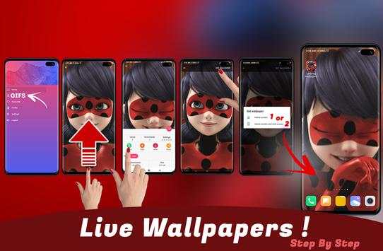 Ladybug Noir Wallpapers HD screenshot 1