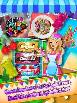Theme Park Fair Food Maker - Decorate Bake Candy screenshot 7