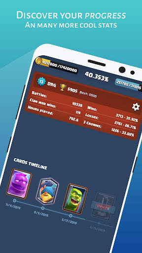 Progress for Clash Royale screenshot 1