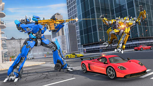 Robot Helicopter Car Transform screenshot 7
