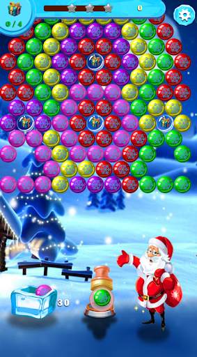 New Santa Christmas Bubble Shooter screenshot 6