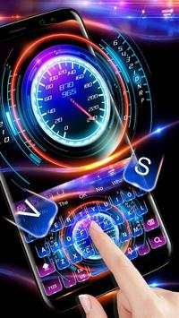 Racing Car Hologram Keyboard screenshot 2