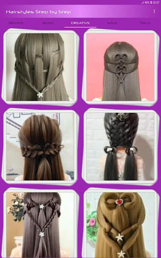 Hairstyles Step by Step Videos screenshot 9