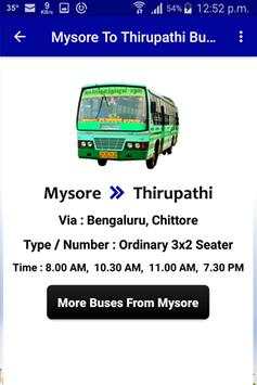 Mysore Bus Info screenshot 6
